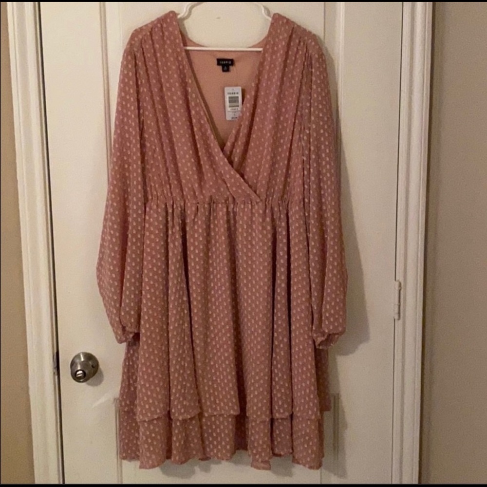 Blush torrid dress